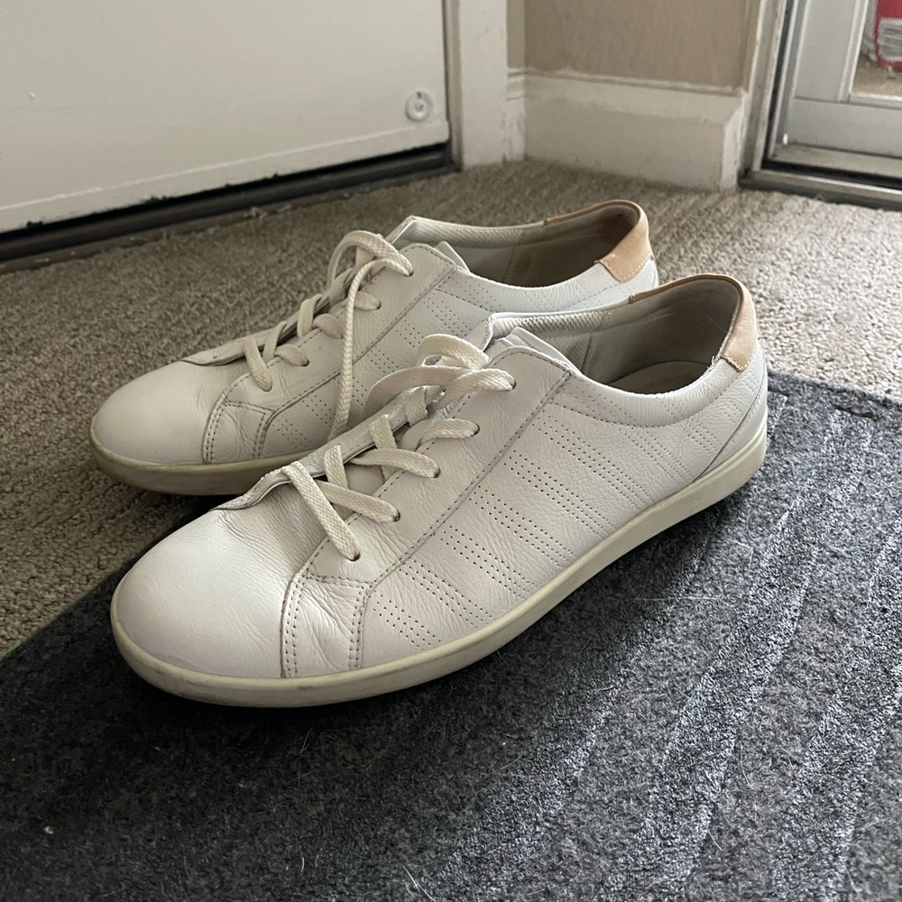 Women's ECCO Leisure Tie white Sneaker
